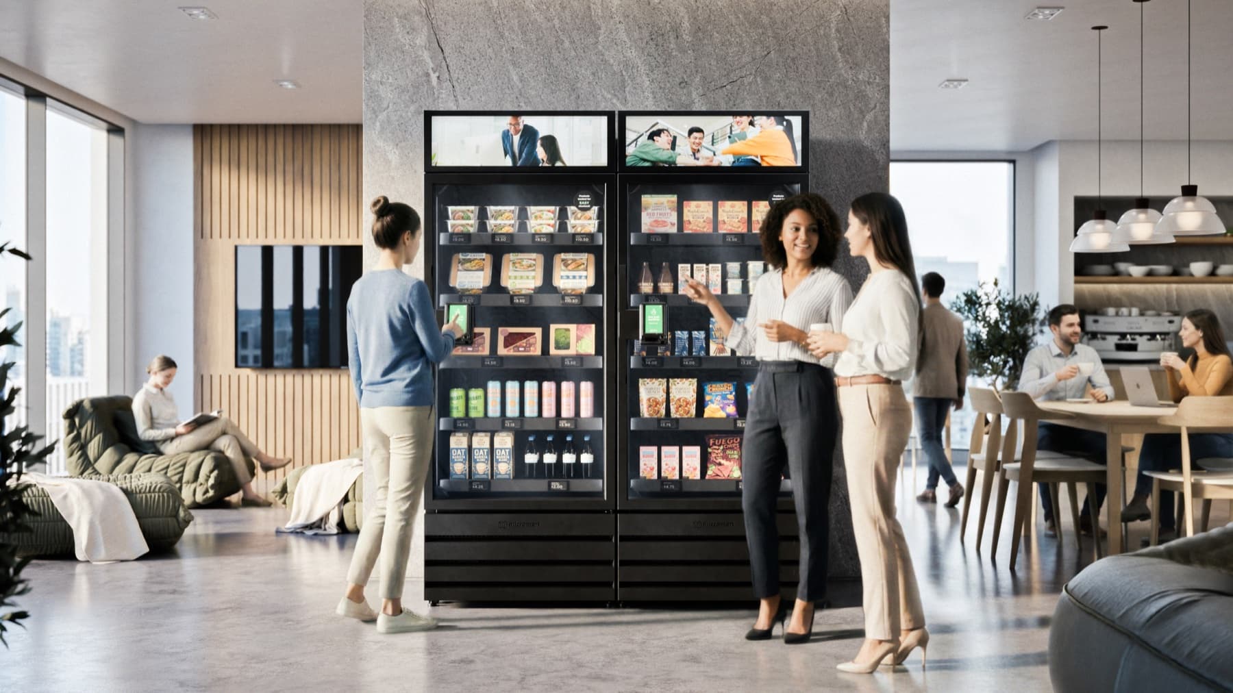 Representative smart market in a modern workplace
